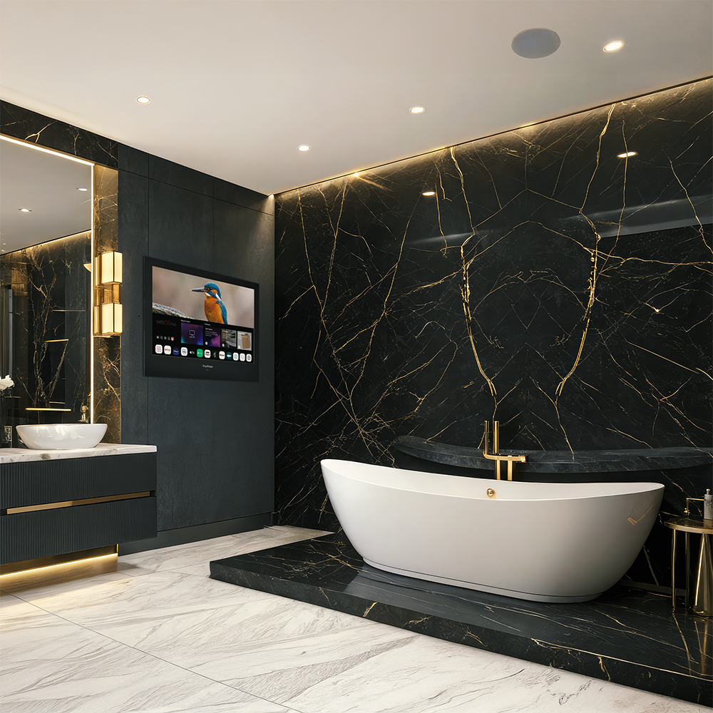 Влагоустойчива тонколона за вграждане Lithe Audio 6.5 Bluetooth 5.0-IP44 - (Single) Lithe Audio 6.5 Bluetooth 5.0-IP44 - (Single) влагоустойчив таванен говорител