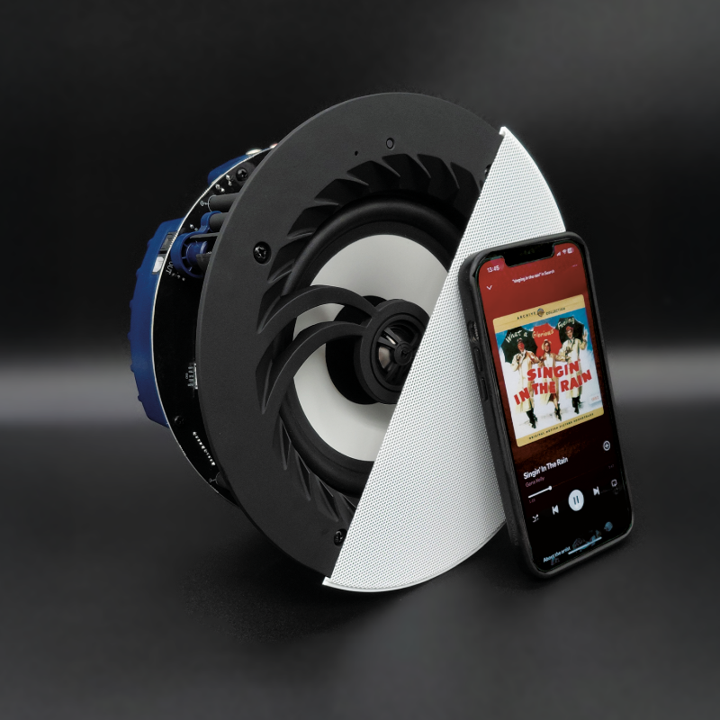 Влагоустойчива тонколона за вграждане Lithe Audio 6.5 Bluetooth 5.0-IP44 - (Single) All-In-One Solution, Lithe Audio 6.5 Bluetooth 5.0-IP44 - (Single) Bluetooth 5 активен спийкър