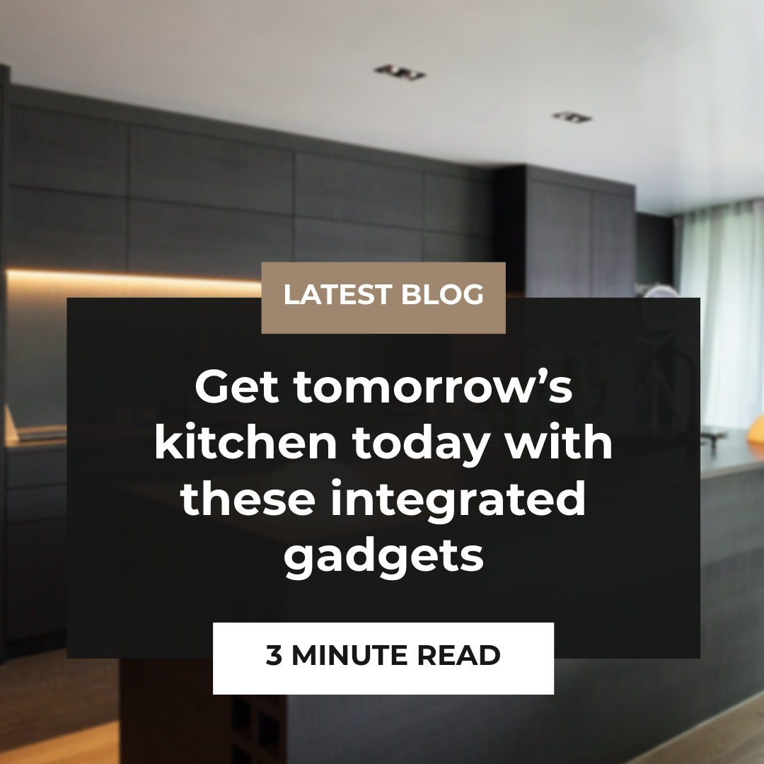 Get tomorrow’s kitchen today with these integrated gadgets